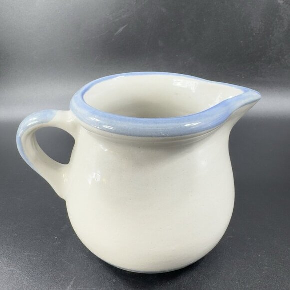 LOUISVILLE Stoneware Sugar Bowl Creamer Set Gaggle of Geese Pottery Set 2 USA - Picture 8 of 15